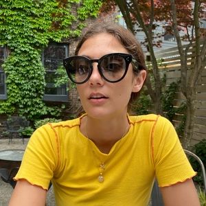 CÉLINE Round Frame sunglasses polarized